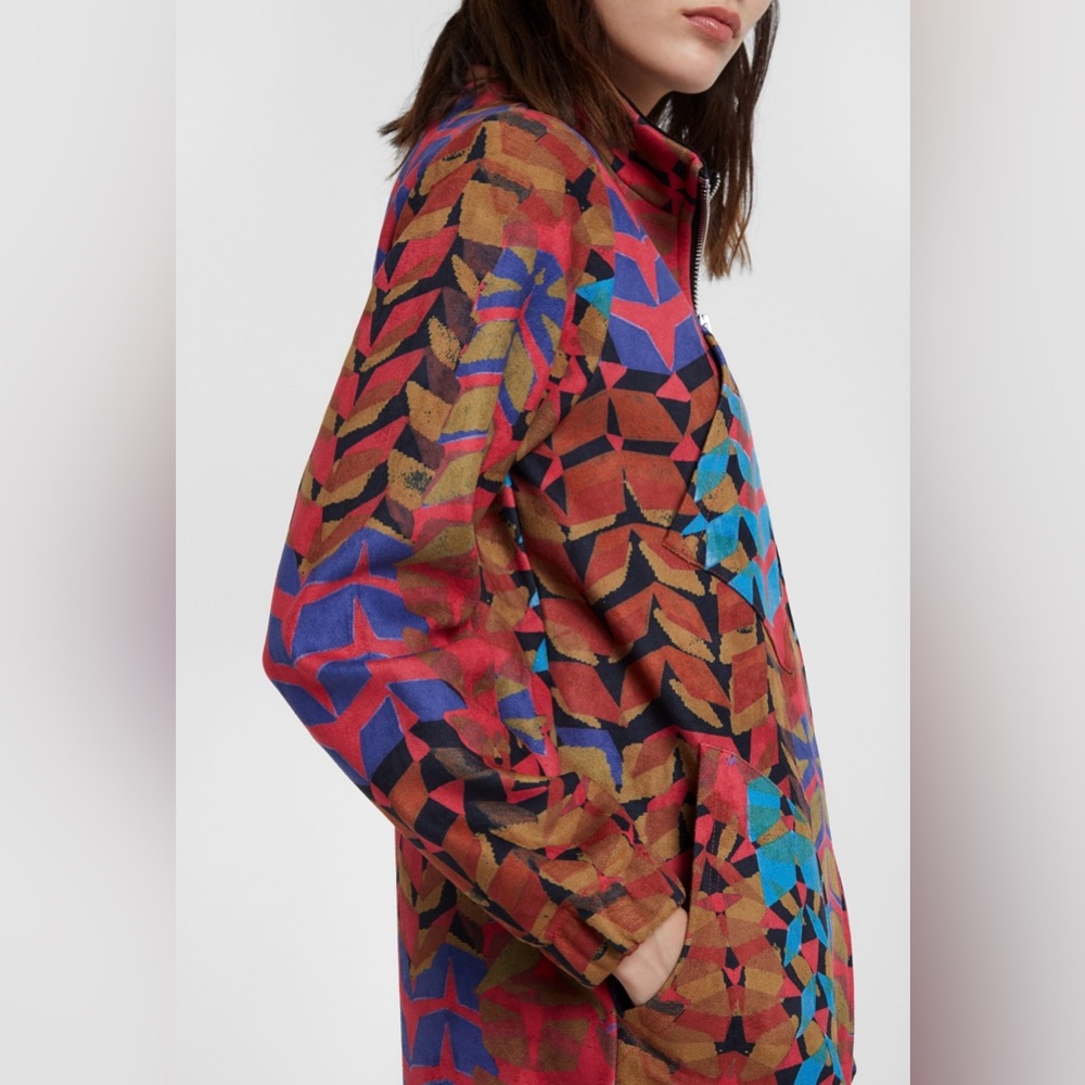 Desigual Retro Patch OLAHRAGA Jacket Size L/XL